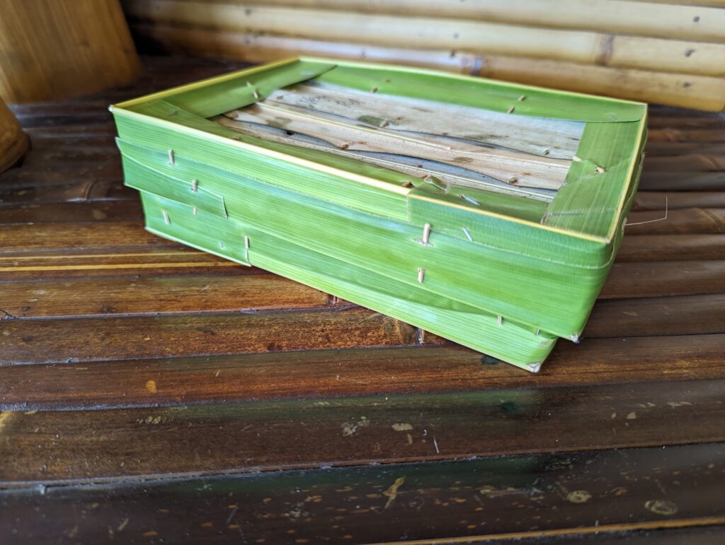 banana leaf box